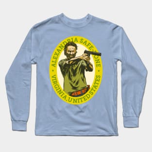 Zombie Safe-Zone Long Sleeve T-Shirt